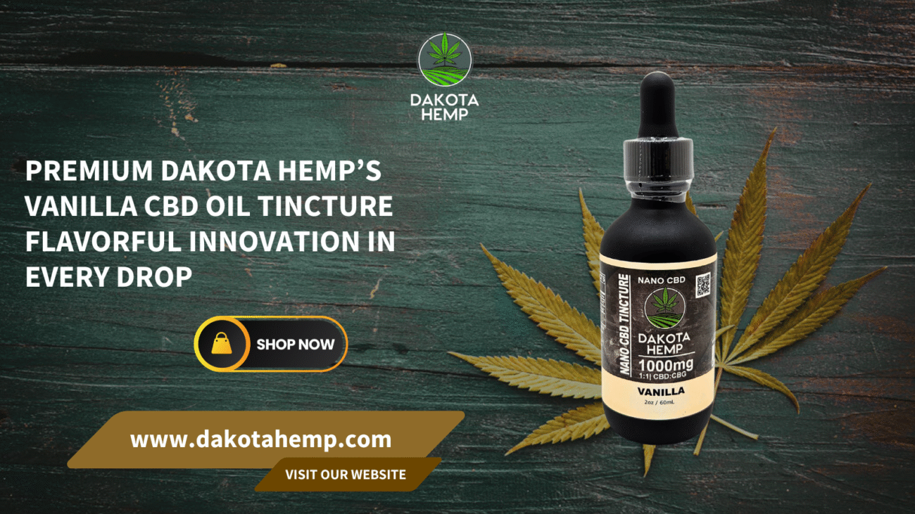 Vanilla CBD Oil Tincture