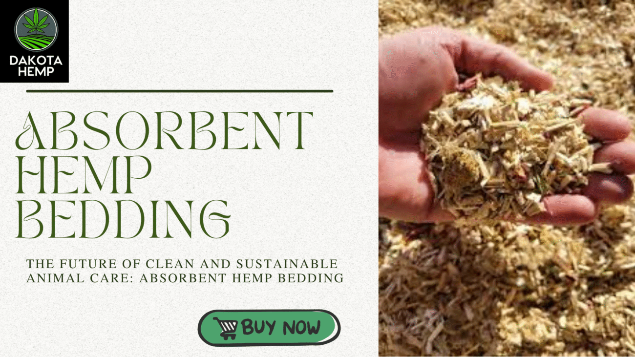 Absorbent Hemp Bedding
