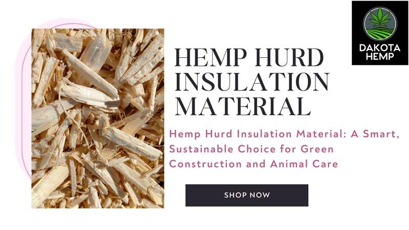 hemp hurd insulation material