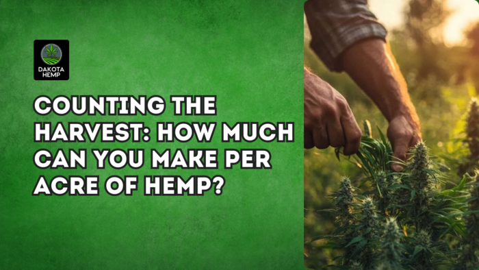 How Much Can You Make Per Acre of Hemp? | 2026 Guide | Dakota Hemp